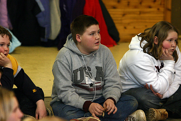 Andy with St. Dominic 5th Grade at YMCA Camp Kern IMG_8688.jpg (183 k)